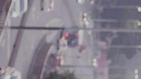 Traffic data visualization animation over busy highway with moving cars. vehicles, technology, statistics, transportation, motion, analytics - Powered by Shutterstock - Get 15% off with code: PIKWIZARD15