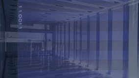 Animation of graphs and numbers over servers. Network, computers, finance, data processing and technology concept digitally generated video. - Powered by Shutterstock - Get 15% off with code: PIKWIZARD15