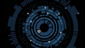 Digital animation of mathematical equations over a scope. mathematics, science, technology, digitally generated video. - Powered by Shutterstock - Get 15% off with code: PIKWIZARD15