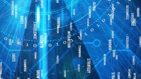 Animation of scope scanning and computer circuit board with data processing. global connections, data processing and digital interface concept digitally generated video. - Powered by Shutterstock - Get 15% off with code: PIKWIZARD15
