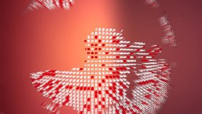 Animation of data processing over globe and orange background. Global business, finances, computing and data processing concept digitally generated video. - Powered by Shutterstock - Get 15% off with code: PIKWIZARD15