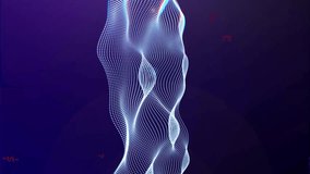 Animation of data transfer glowing neon light trails over black background. Global cyber security, connections, computing and data processing concept digitally generated video. - Powered by Shutterstock - Get 15% off with code: PIKWIZARD15