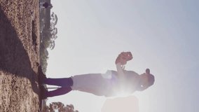 Baseball player on mound with circular digital animation overlaying scene. pitcher, technology, sports, athlete, pitching - Powered by Shutterstock - Get 15% off with code: PIKWIZARD15