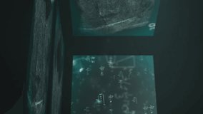 Animation of light bulb and robotic hand over mathematical equations on black background. global connections, digital interface and technology concept digitally generated video. - Powered by Shutterstock - Get 15% off with code: PIKWIZARD15