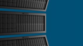 Animation of social media data processing over computer servers. Global business, finance, connections, computing and data processing concept digitally generated video. - Powered by Shutterstock - Get 15% off with code: PIKWIZARD15