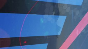 Animation of downward red arrow and graphs processing data over landscape. Data, digital interface, business, decline, connection, processing and global communication, digitally generated video. - Powered by Shutterstock - Get 15% off with code: PIKWIZARD15