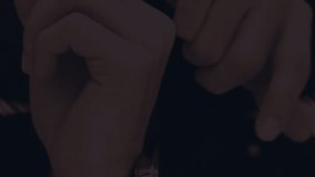 Animation of financial data processing over businessman handshake. Global online business networking and digital interface concept digitally generated image. - Powered by Shutterstock - Get 15% off with code: PIKWIZARD15