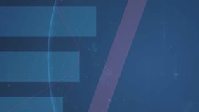 Animation of network with icons over arrow and graphs. Data processing, global network and technology concept digitally generated video. - Powered by Shutterstock - Get 15% off with code: PIKWIZARD15