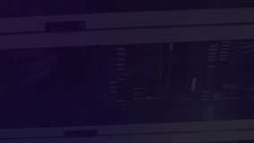 Animation of circuit board pattern brain over data server systems in server room. Digital composite, artificial intelligence, network security, data center, networking and network server concept. - Powered by Shutterstock - Get 15% off with code: PIKWIZARD15