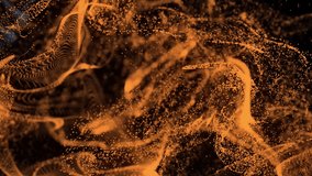 Animation of dna strand over moving spots. Technology, science and digital interface concept digitally generated video. - Powered by Shutterstock - Get 15% off with code: PIKWIZARD15