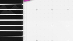 Animation of dna strands over data processing on white background. Global technology, computing and digital interface concept digitally generated video. - Powered by Shutterstock - Get 15% off with code: PIKWIZARD15