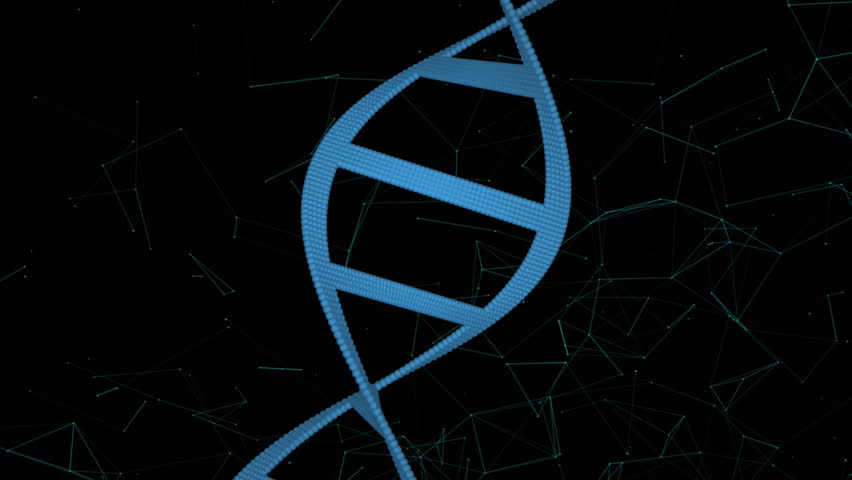 DNA strand and binary coding, scientific data processing animation. Science, biotechnology, genome, genetic, digital, analysis - Powered by Shutterstock - Get 15% off with code: PIKWIZARD15