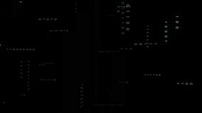 Animation of multicolored computer language, geometric shapes on map over black background. Digitally generated, hologram, illustration, global, coding, programming language and technology concept. - Powered by Shutterstock - Get 15% off with code: PIKWIZARD15