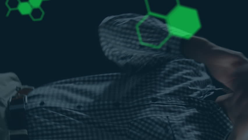 Animation of scientific data processing over businessman wearing vr headset. business, science, connection, technology and digital interface concept digitally generated video. - Powered by Shutterstock - Get 15% off with code: PIKWIZARD15