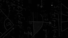 Animation of smiling asian woman using smartphone over maths equations on black background. research network, education and global communication technology concept digitally generated video. - Powered by Shutterstock - Get 15% off with code: PIKWIZARD15