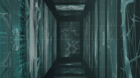 Animation of digital screens with data processing on dark green background. Digital interface, data processing and technology concept digitally generated video. - Powered by Shutterstock - Get 15% off with code: PIKWIZARD15