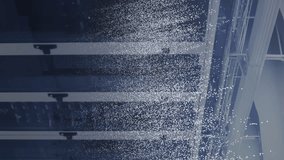 Animation of nft text, data processing over computer servers. Global cryptocurrency, networks, computing, data processing and digital interface concept digitally generated video. - Powered by Shutterstock - Get 15% off with code: PIKWIZARD15