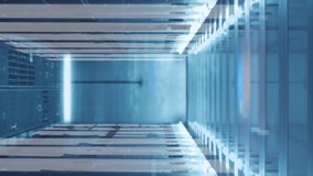 Animation of envelope icons and data processing over computer servers. Global social media, computing, data processing and digital interface concept digitally generated video. - Powered by Shutterstock - Get 15% off with code: PIKWIZARD15