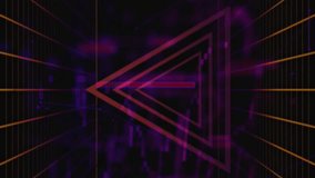 Animation of data processing over nft text. Global business and digital interface concept digitally generated video. - Powered by Shutterstock - Get 15% off with code: PIKWIZARD15