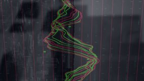 Animation of data processing over modern building and cityscape. Global finances business digital interface and technology concept digitally generated video. - Powered by Shutterstock - Get 15% off with code: PIKWIZARD15