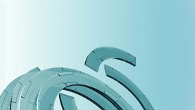 Digital animation of neon digital clock ticking against round scanner on blue background. computer interface and technology concept - Powered by Shutterstock - Get 15% off with code: PIKWIZARD15