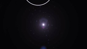 Animation of clock over green glowing lights. connections, business, digital interface, technology and networking concept. - Powered by Shutterstock - Get 15% off with code: PIKWIZARD15