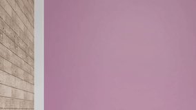 Animation of neon basketball court over beige background. Sports, competition and data processing concept digitally generated video. - Powered by Shutterstock - Get 15% off with code: PIKWIZARD15