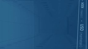 Animation of multiple graphs and currency signs moving over data center room. Digital composite, economy, business, report, network security, data center, networking, technology and network server. - Powered by Shutterstock - Get 15% off with code: PIKWIZARD15