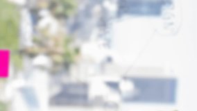 Animation of colorful profile, heart and like icons over aerial view of modern cityscape. Digital composite, social media, positive emotion, symbol, feedback, building, urban concept. - Powered by Shutterstock - Get 15% off with code: PIKWIZARD15