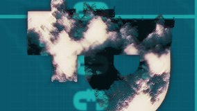 Animation of diagram and data processing over rouble symbol. Global business, technology and digital interface concept digitally generated video. - Powered by Shutterstock - Get 15% off with code: PIKWIZARD15