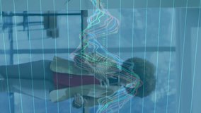 Discussing in office hallway, diverse professionals analyzing financial data animation. Business, teamwork, collaboration, finance, analysis, discussion - Powered by Shutterstock - Get 15% off with code: PIKWIZARD15