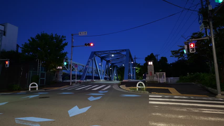 Kiba Park, Japan Tokyo Night View 2025