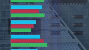 Animation of financial data processing over computer server. Global business, finances, computing and data processing concept digitally generated video. - Powered by Shutterstock - Get 15% off with code: PIKWIZARD15