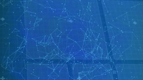 Animation of digital shield with padlock and block chain on blue background with diverse data. global internet security, data processing and digital interface concept digitally generated video. - Powered by Shutterstock - Get 15% off with code: PIKWIZARD15