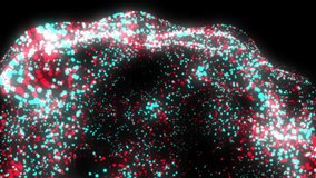 Animation of digital data processing binary coding over floating mesh on black background. Global artificial intelligence, connections, computing and data processing concept digitally generated video. - Powered by Shutterstock - Get 15% off with code: PIKWIZARD15