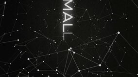 Animation of malware text, loading bars, changing numbers against connected dots on black background. Digitally generated, hologram, communication, growth, computer virus and technology concept. - Powered by Shutterstock - Get 15% off with code: PIKWIZARD15