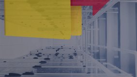 Animation of graph, arrows and numbers over servers. Network, computers, finance, data processing and technology concept digitally generated video. - Powered by Shutterstock - Get 15% off with code: PIKWIZARD15