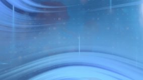 Animation of data processing over media icons. Global business and digital interface concept digitally generated video. - Powered by Shutterstock - Get 15% off with code: PIKWIZARD15