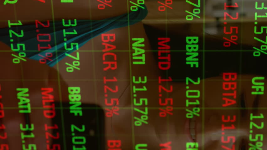 Animation of financial data over happy caucasian woman using smartphone. Global finance, economy, communication and technology concept digitally generated video. - Powered by Shutterstock - Get 15% off with code: PIKWIZARD15