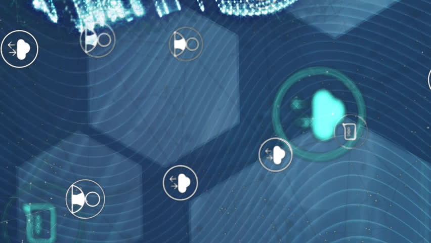 Animation of mathematical equations over lightbulb and shapes. Science and digital interface concept digitally generated video. - Powered by Shutterstock - Get 15% off with code: PIKWIZARD15