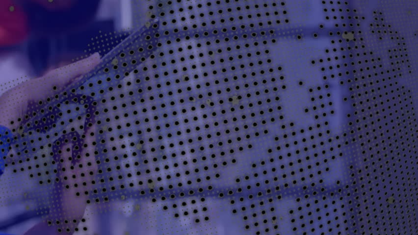 Animation of globe and data processing over caucasian businesswoman using tablet in office. Global finance, business, connections, computing and data processing concept digitally generated video. - Powered by Shutterstock - Get 15% off with code: PIKWIZARD15