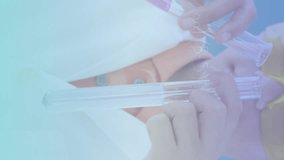 Animation of mathematical equations over caucasian boy in lab. Global education, school and digital interface concept digitally generated video. - Powered by Shutterstock - Get 15% off with code: PIKWIZARD15