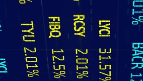 Animation of financial data processing over digital screen. Global connections and data processing concept digitally generated video. - Powered by Shutterstock - Get 15% off with code: PIKWIZARD15