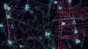 Animation of globe with network of connections and data processing. Global networks, computing and data processing concept digitally generated video. - Powered by Shutterstock - Get 15% off with code: PIKWIZARD15