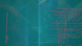 Animation of network of profile icons, data processing and light spot against green background. Global networking and business technology concept - Powered by Shutterstock - Get 15% off with code: PIKWIZARD15