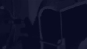 Animation of glitch effect over world map against empty office. Global networking and business technology concept - Powered by Shutterstock - Get 15% off with code: PIKWIZARD15