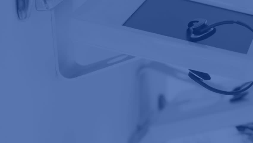 Animation of network of email icons over computers in office. Global business, finances, computing and data processing concept digitally generated video. - Powered by Shutterstock - Get 15% off with code: PIKWIZARD15