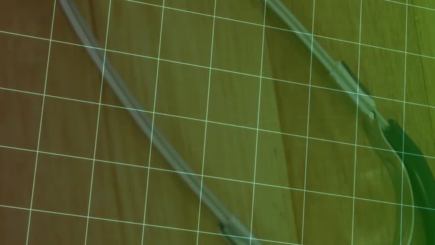 Red line graph animation over stethoscope and notebook on wooden desk. Healthcare, statistics, data, analysis, medical, business - Powered by Shutterstock - Get 15% off with code: PIKWIZARD15