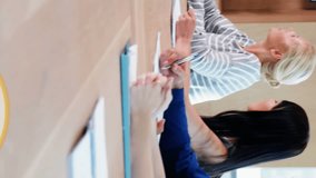 Animation of social media data processing over diverse business people in office. Global teamwork, business, finances, computing and data processing concept digitally generated video. - Powered by Shutterstock - Get 15% off with code: PIKWIZARD15