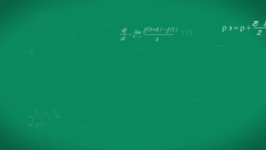 Showing chalkboard, globe and formulas appearing, planes orbiting, arrow sweeping, visualizing data. Science, education, aerospace, animation, mathematics, chemistry, data visualization - Powered by Shutterstock - Get 15% off with code: PIKWIZARD15